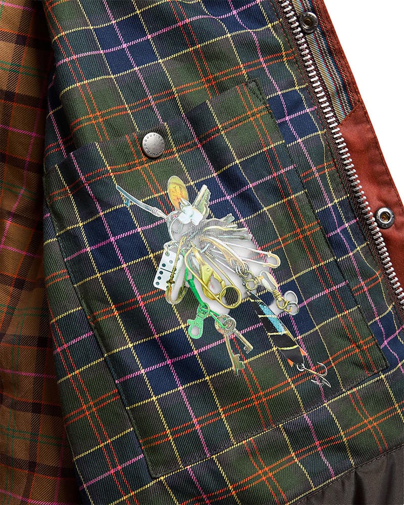 Product gallery image number 2 for product Barbour x Paul Smith Key Transport Waxed Jacket - Men's