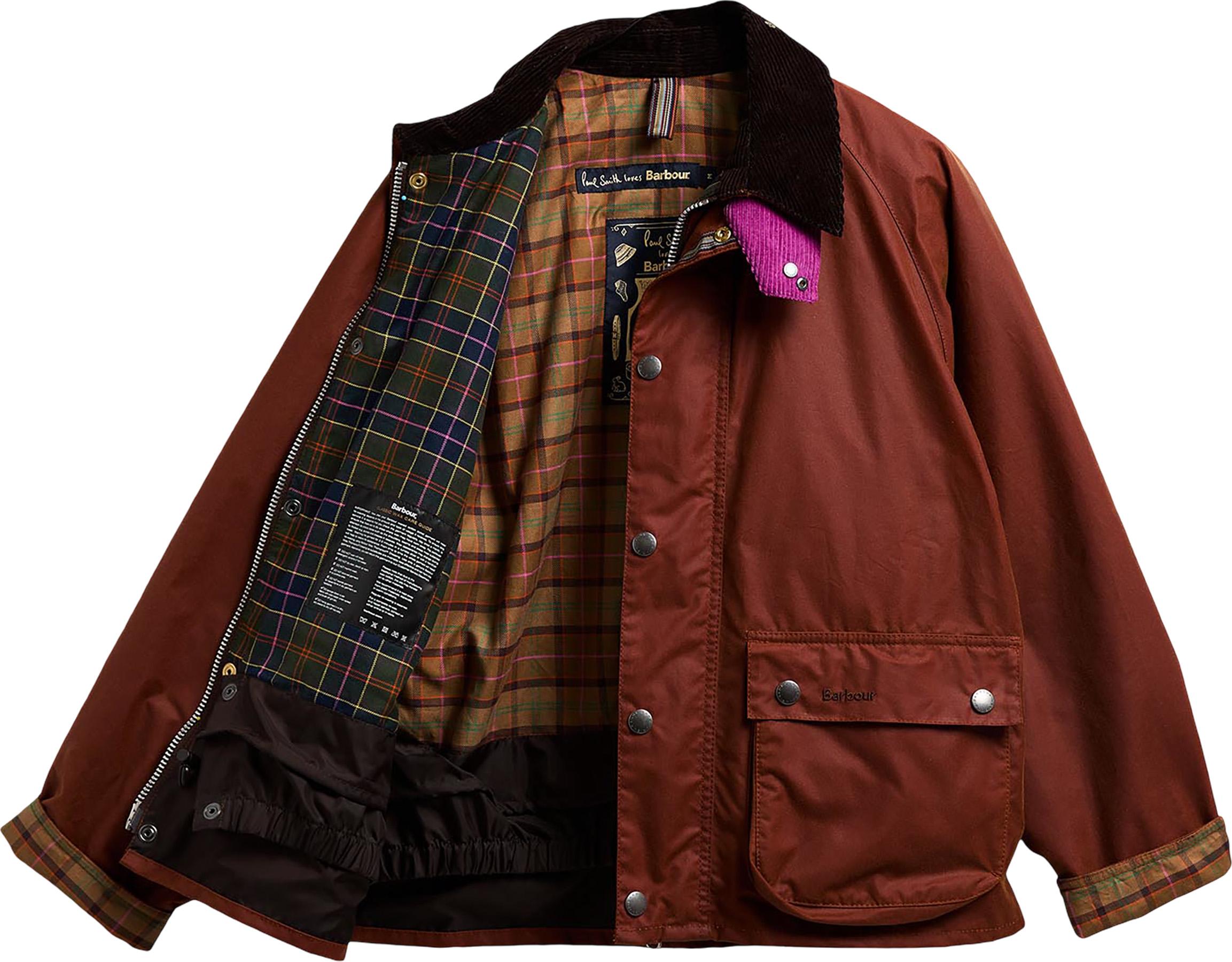 Product gallery image number 4 for product Barbour x Paul Smith Key Transport Waxed Jacket - Men's
