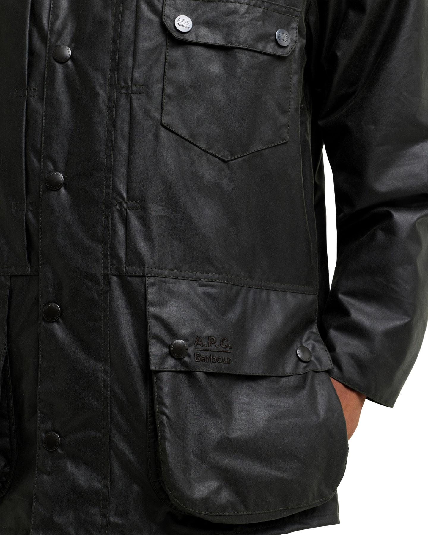 Numéro de l'image de la galerie de produits 6 pour le produit Manteau ciré Beaufort Barbour x A.P.C. - Homme
