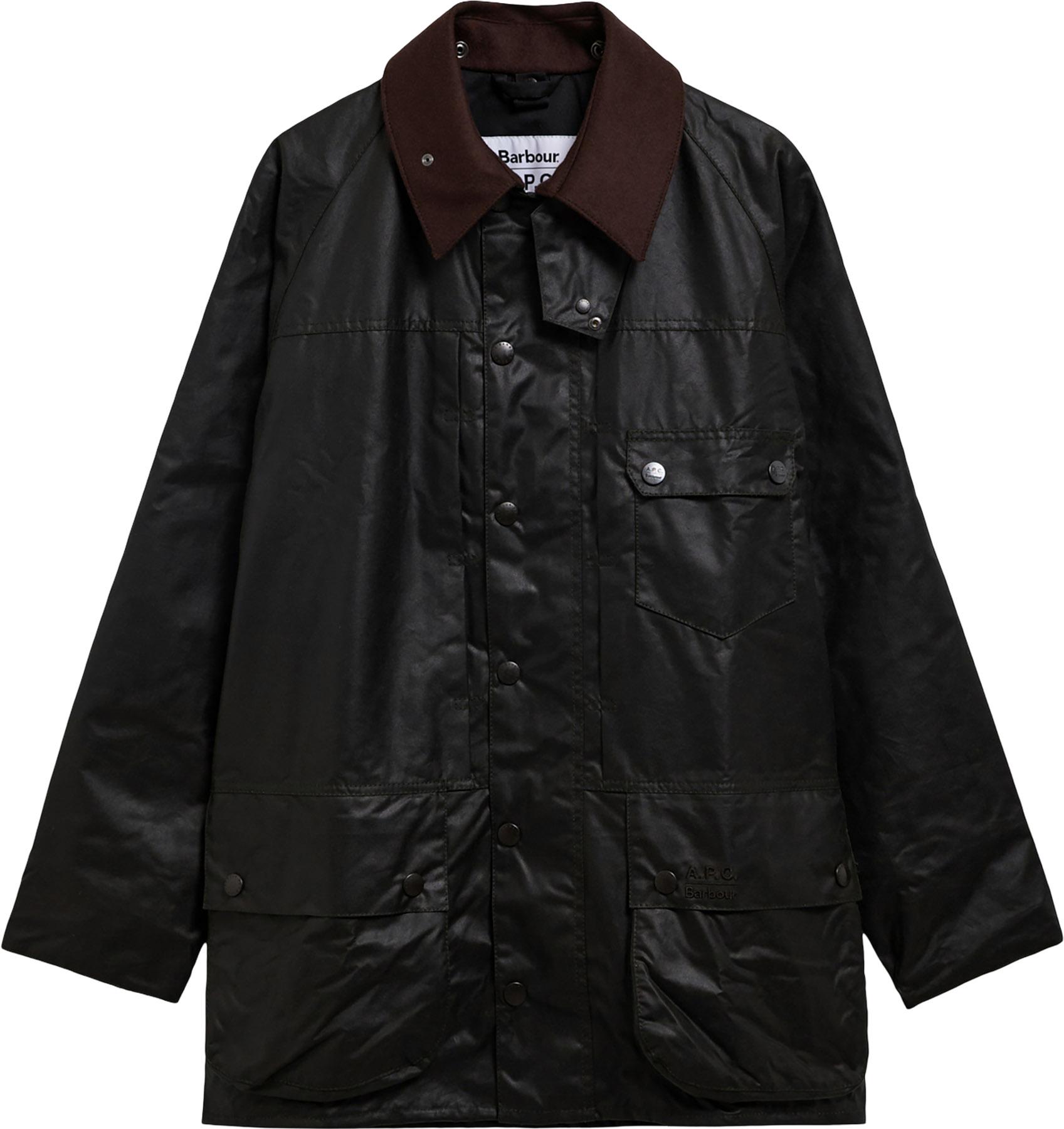 Image de produit pour Manteau ciré Beaufort Barbour x A.P.C. - Homme