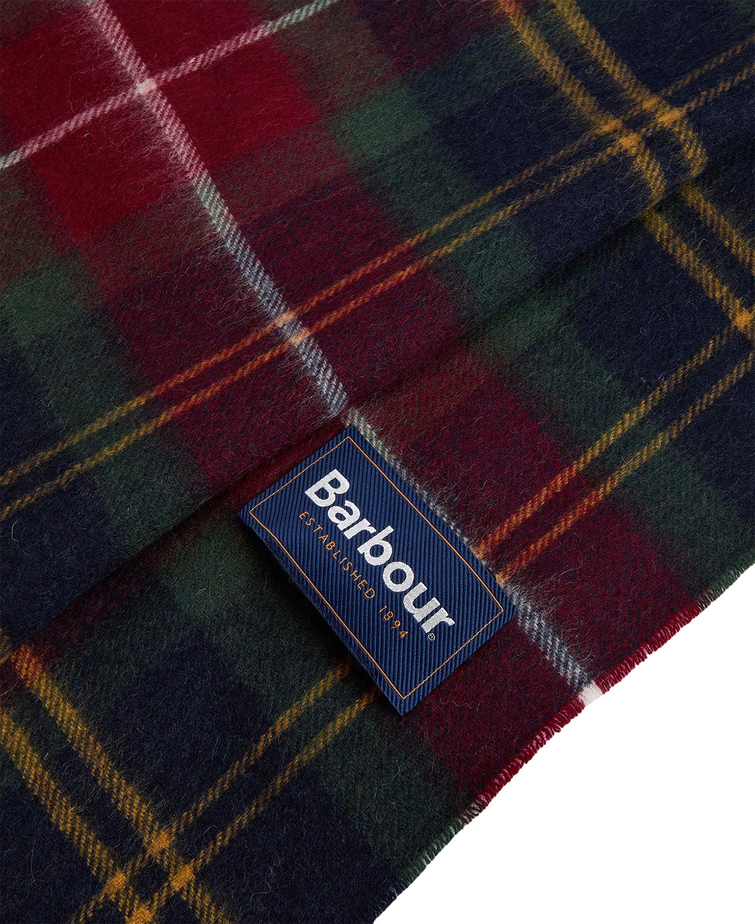 Product gallery image number 2 for product Wool Cashmere Tartan Scarf - Unisex
