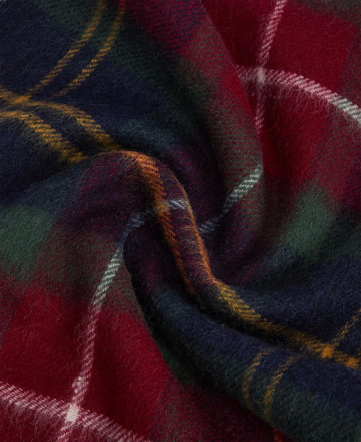 Product gallery image number 4 for product Wool Cashmere Tartan Scarf - Unisex