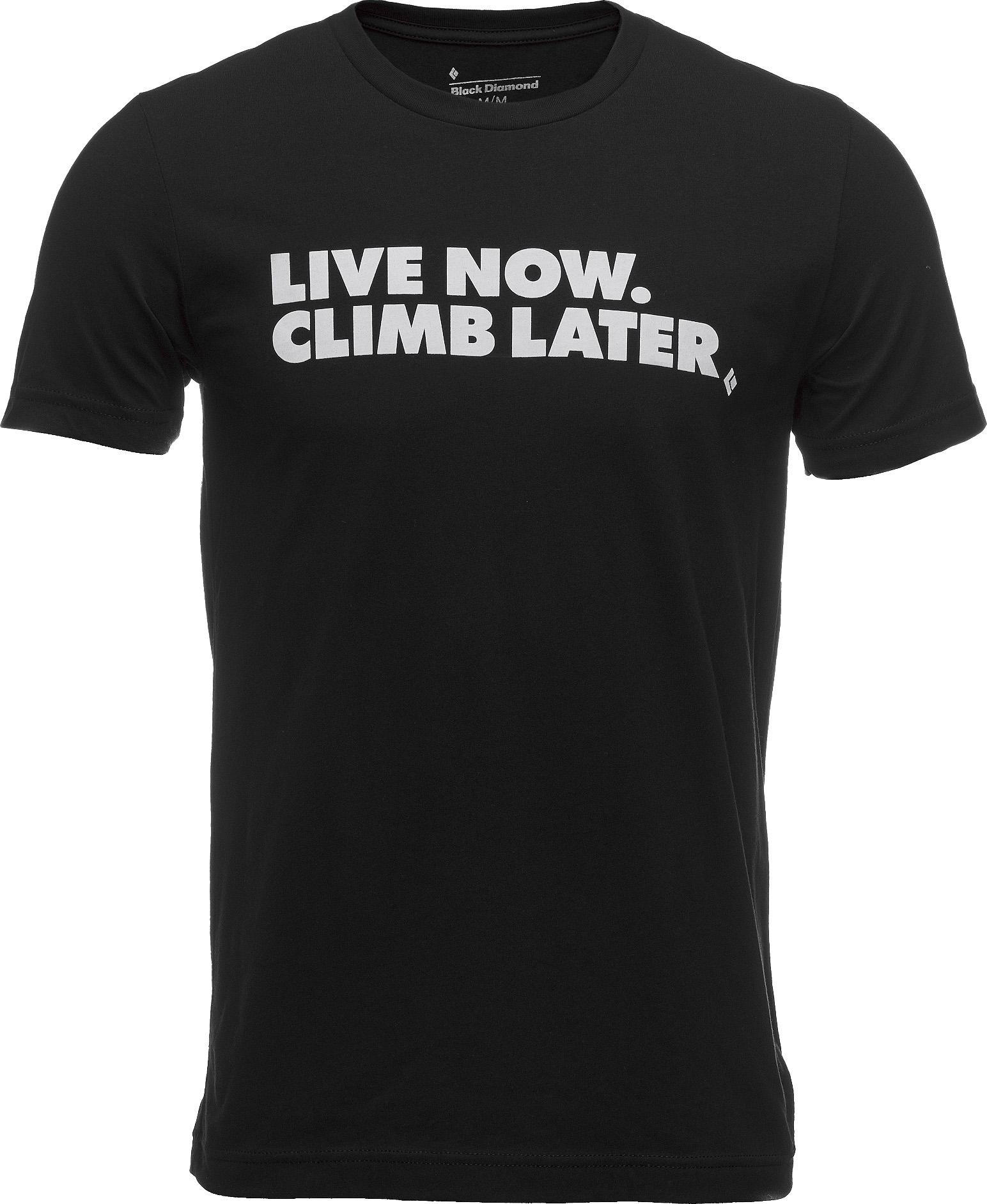Product gallery image number 1 for product Live Now, Climb Later Tee - Men's