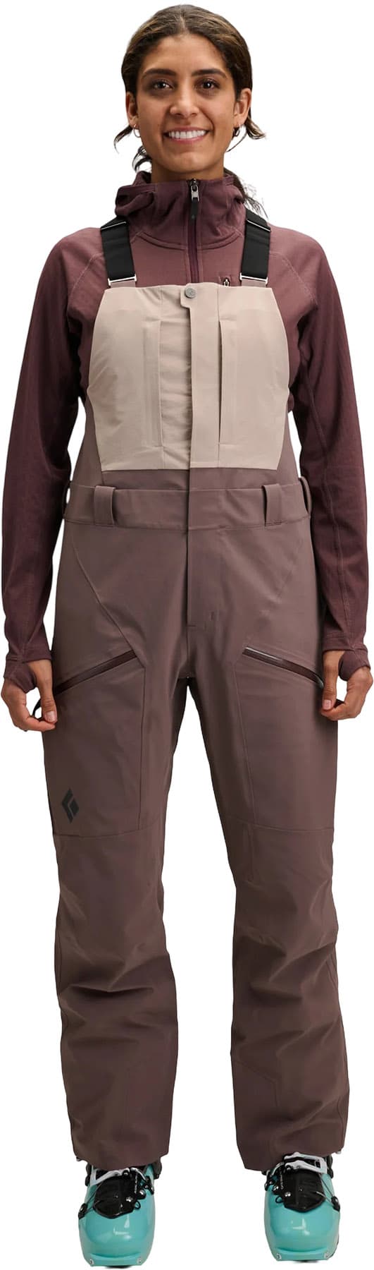 Product gallery image number 8 for product Salopette de neige extensible Recon - Femme  