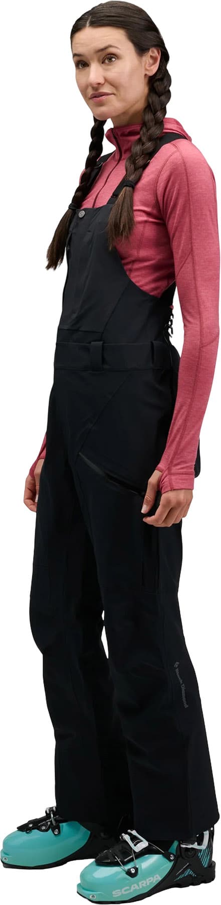 Product gallery image number 2 for product Recon Stretch Bibs - Women's