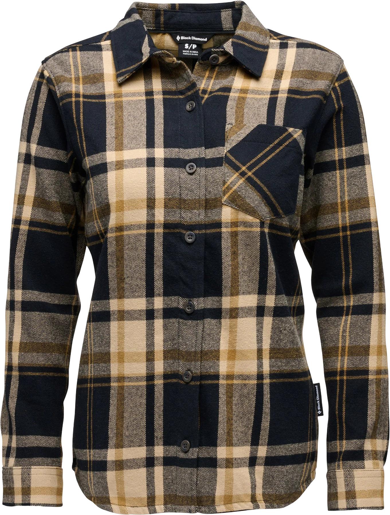 Khaki - Black Plaid