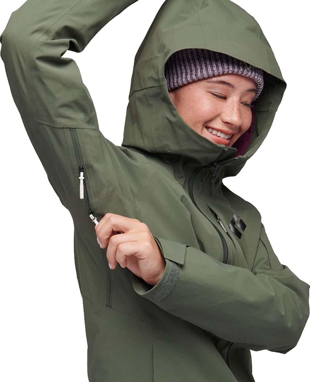 Numéro de l'image de la galerie de produits 4 pour le produit Manteau à coquille isolé Recon - Femme