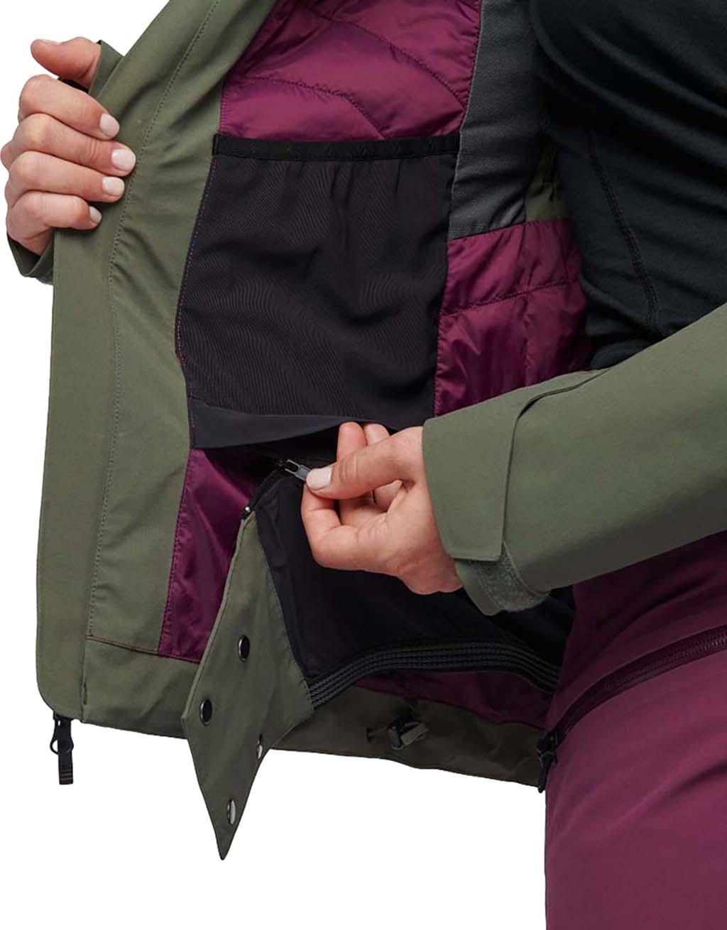 Numéro de l'image de la galerie de produits 7 pour le produit Manteau à coquille isolé Recon - Femme