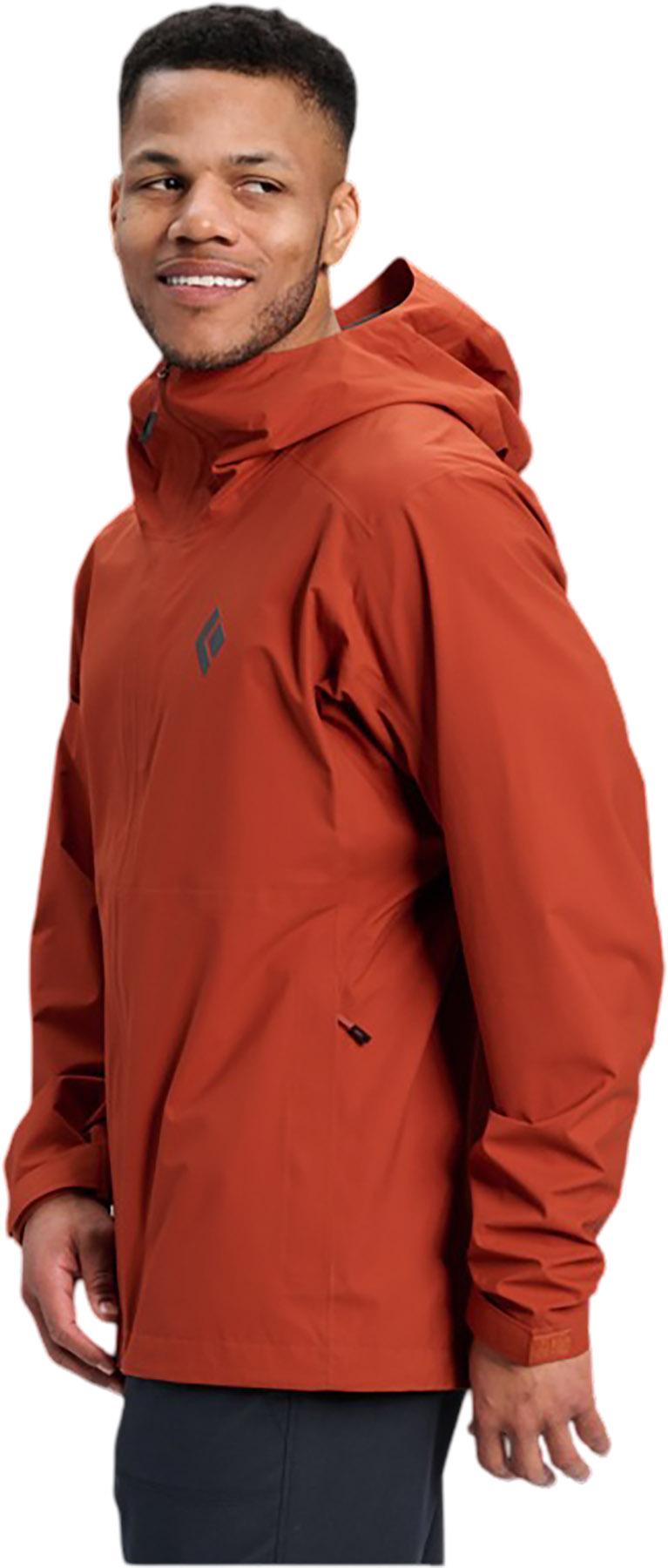 Numéro de l'image de la galerie de produits 3 pour le produit Manteau coquille à capuchon extensible Vaporline - Homme