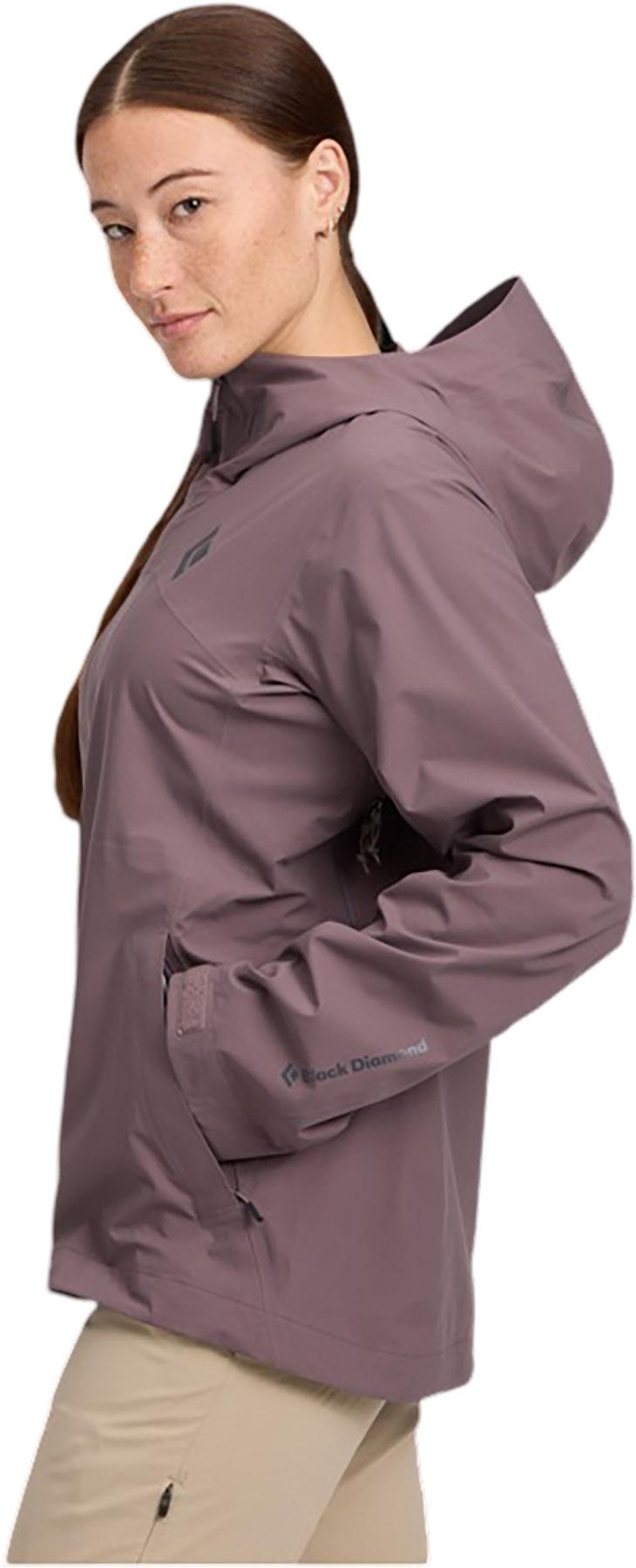 Product gallery image number 2 for product Vaporline Stretch Hooded Shell Jacket - Women's