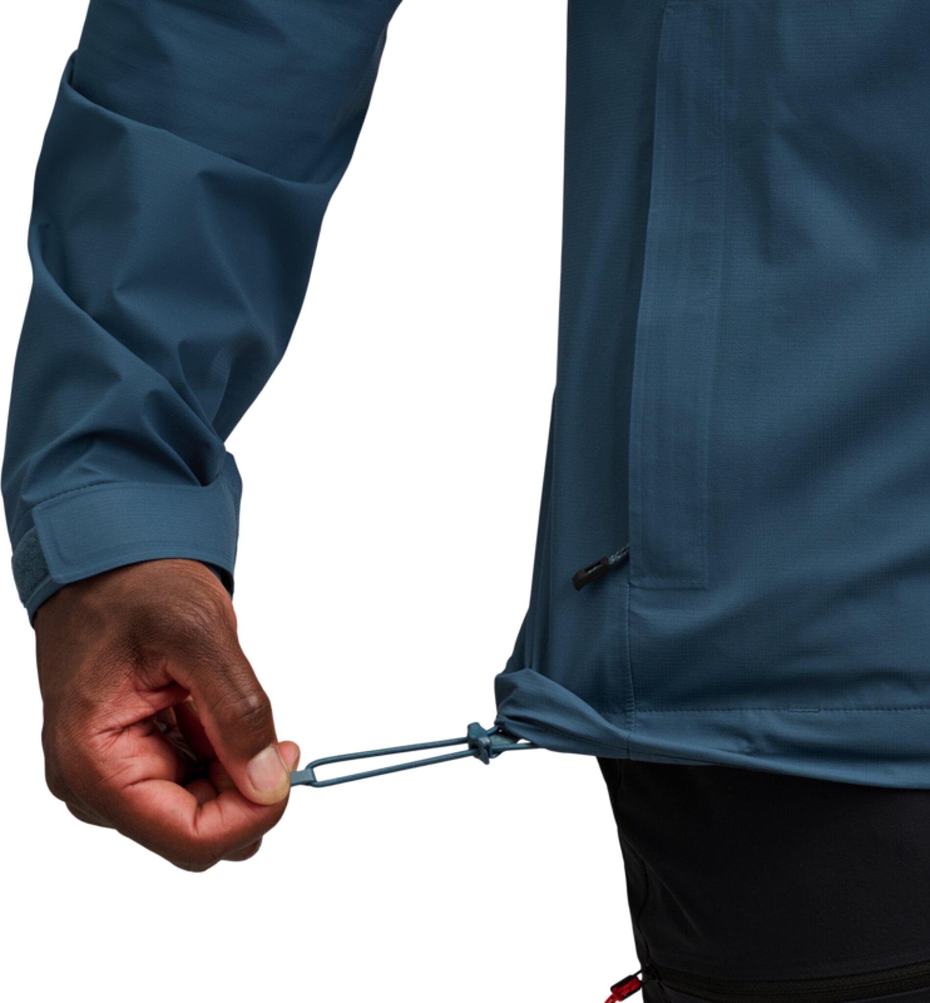 Product gallery image number 8 for product Manteau coquille à capuchon extensible Strataline - Homme