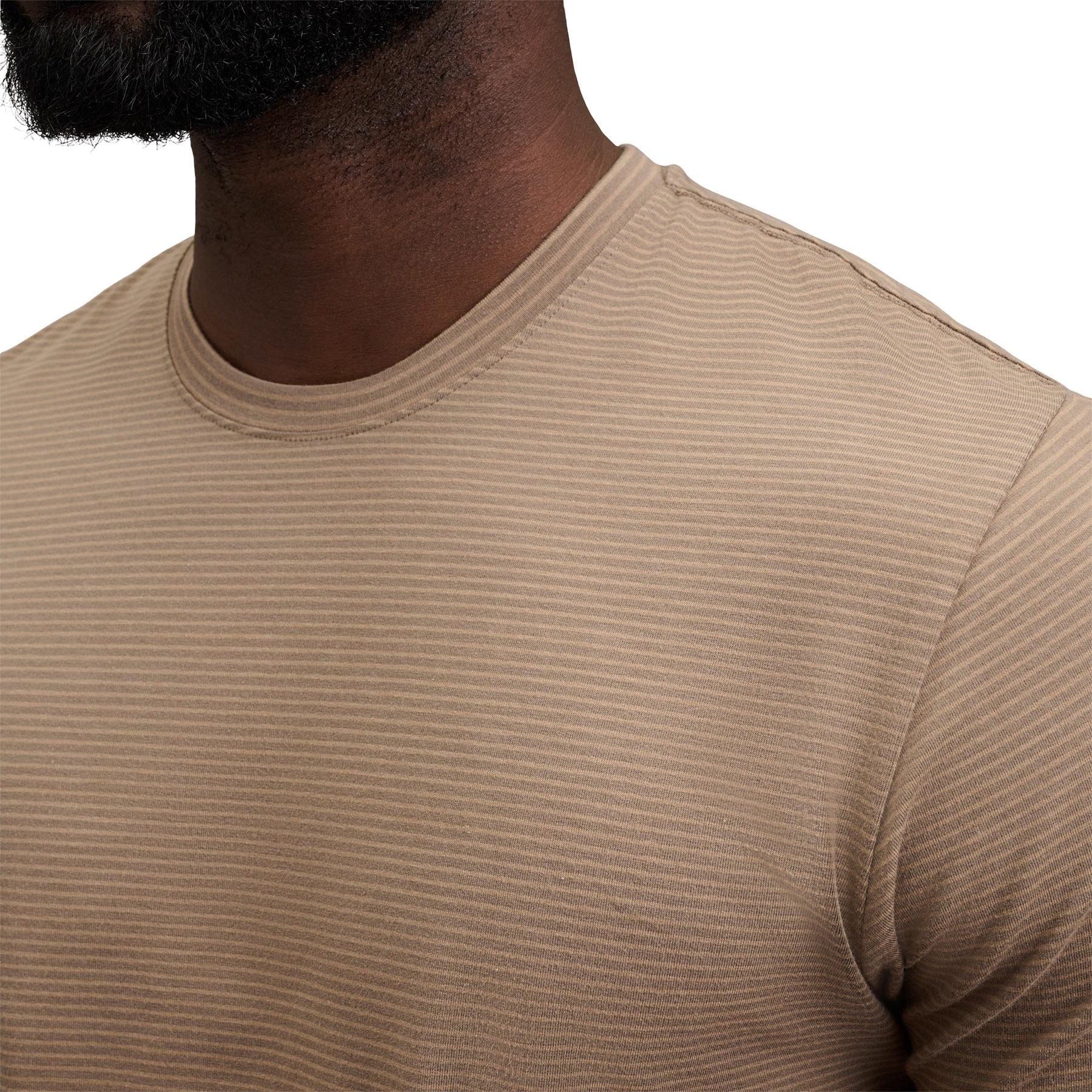 Product gallery image number 4 for product T-shirt à manches courtes à rayures BD - Homme