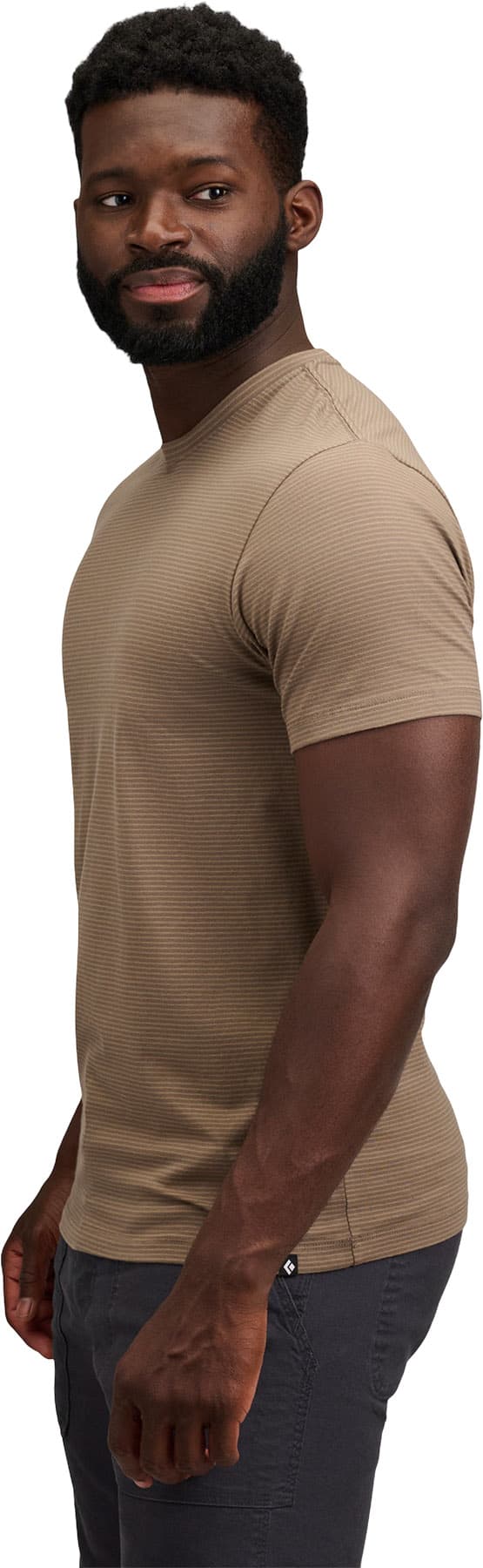 Product gallery image number 2 for product T-shirt à manches courtes à rayures BD - Homme