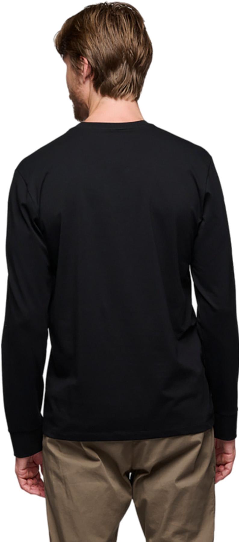 Product gallery image number 2 for product Heritage Wordmark Long Sleeve Tee - Men's