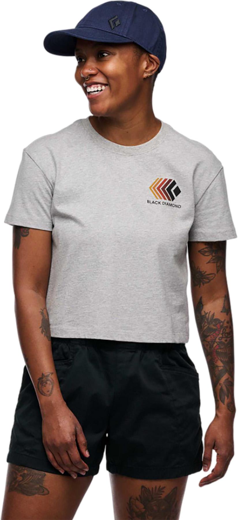 Product gallery image number 5 for product Faded Crop Short Sleeve Tee - Women's