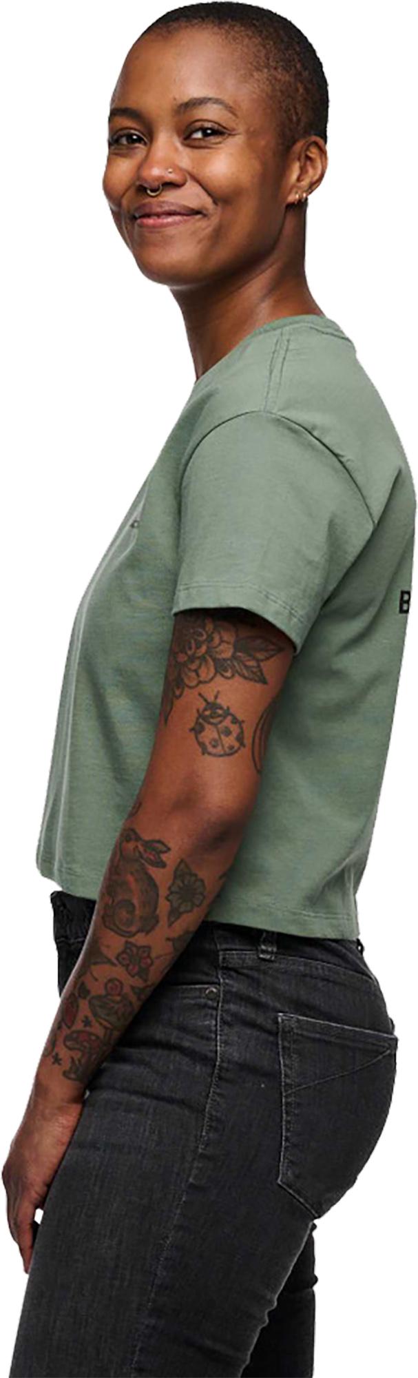 Numéro de l'image de la galerie de produits 5 pour le produit T-shirt court à manches courtes Faded Crop - Femme