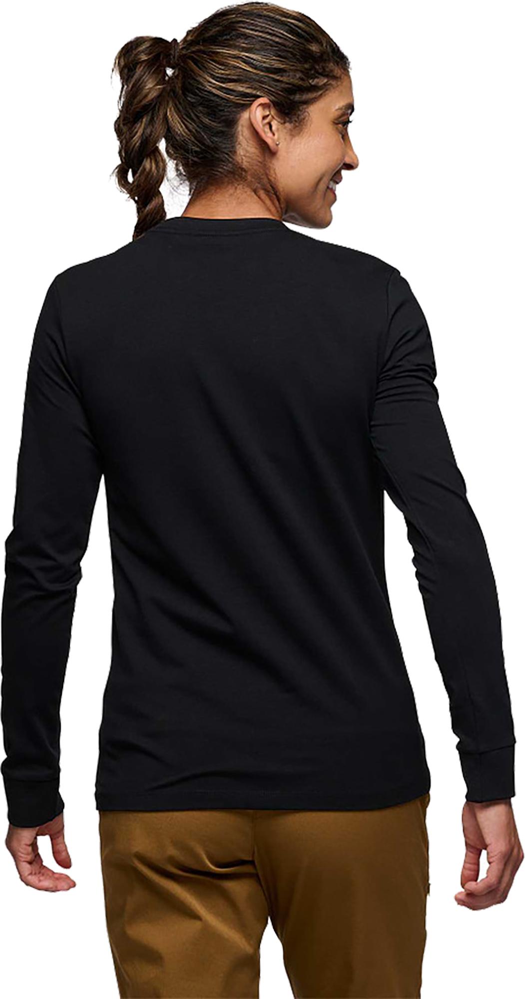 Product gallery image number 2 for product Heritage Wordmark Long Sleeve Tee - Women's