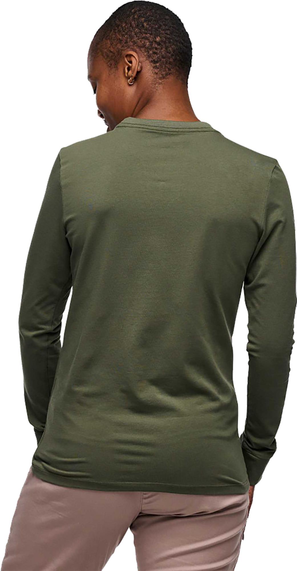 Product gallery image number 2 for product Heritage Wordmark Long Sleeve Tee - Women's