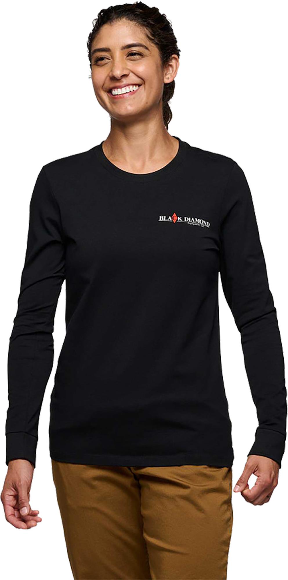 Product gallery image number 3 for product Heritage Wordmark Long Sleeve Tee - Women's