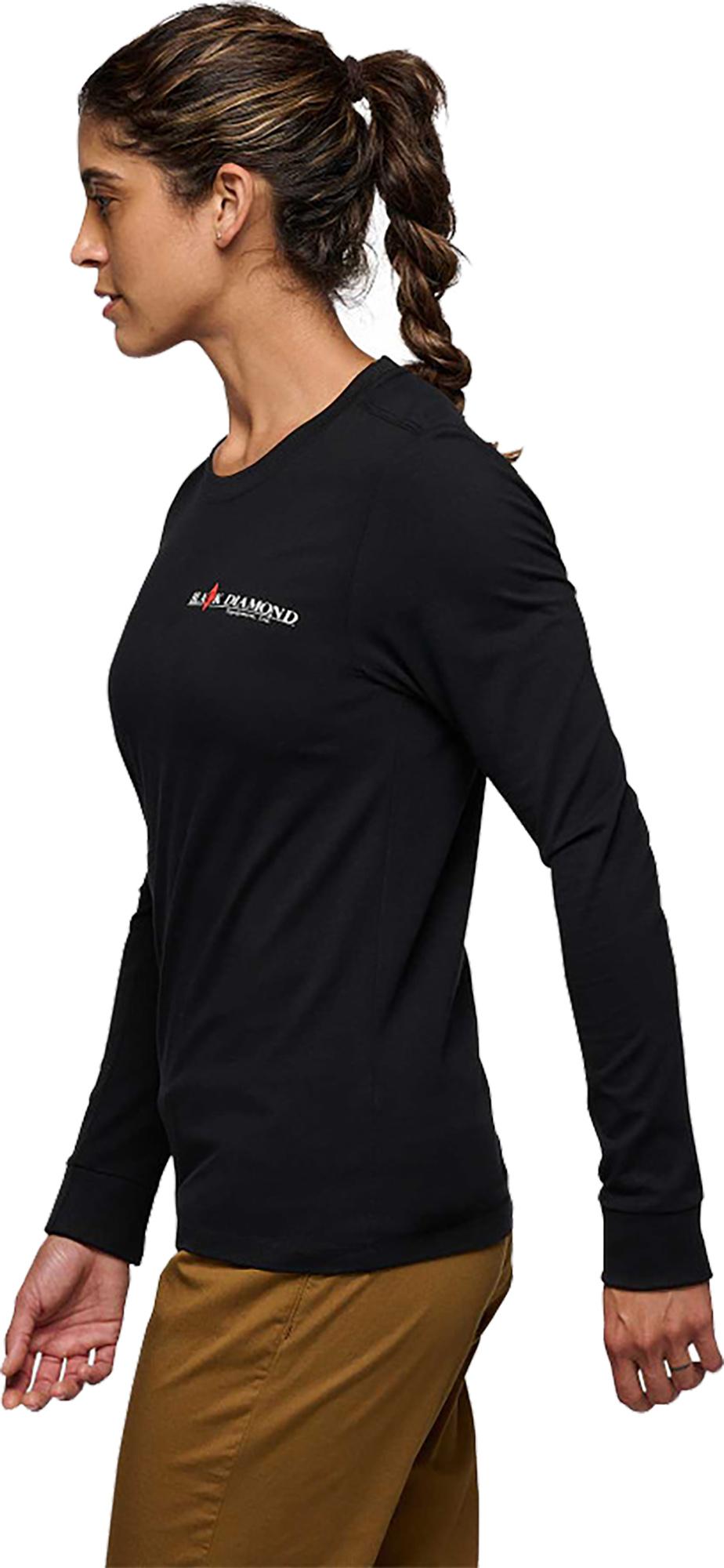 Product gallery image number 4 for product Heritage Wordmark Long Sleeve Tee - Women's