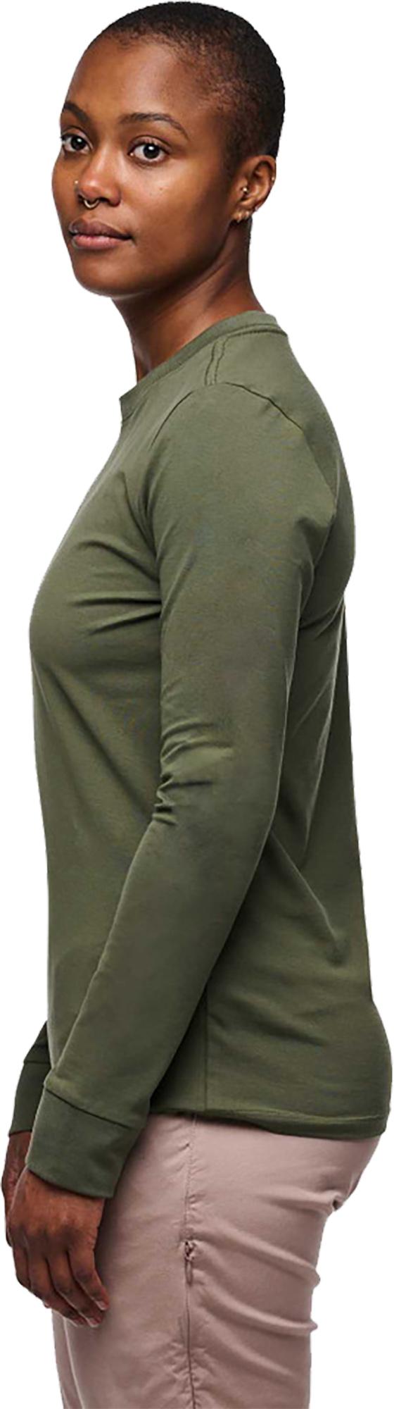 Product gallery image number 4 for product Heritage Wordmark Long Sleeve Tee - Women's