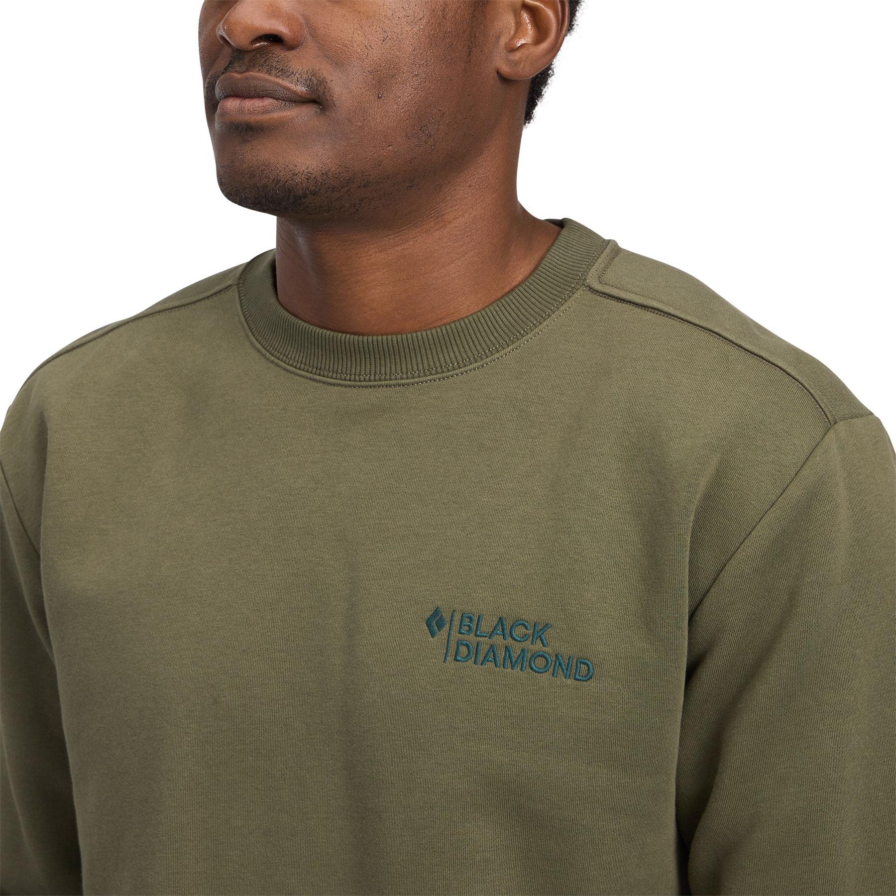 Product gallery image number 3 for product Mini Stacked Crew Neck Sweatshirt - Men's