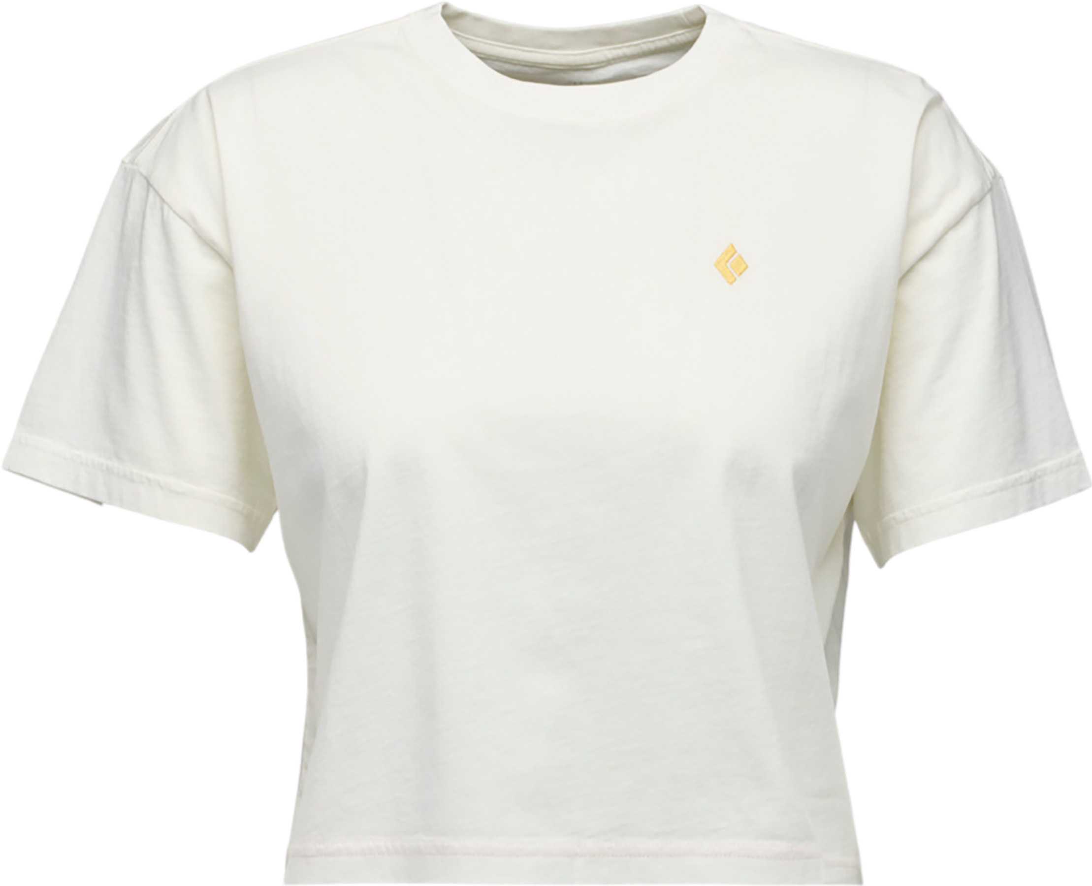 Product image for Diamond Short Sleeve Crop T-Shirt - Women's