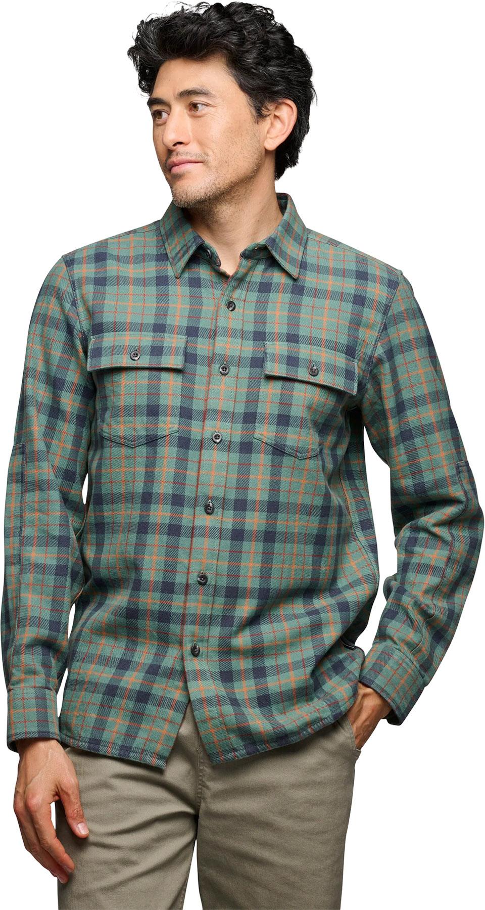 Product gallery image number 3 for product Chemise en sergé à manches longues Project - Homme