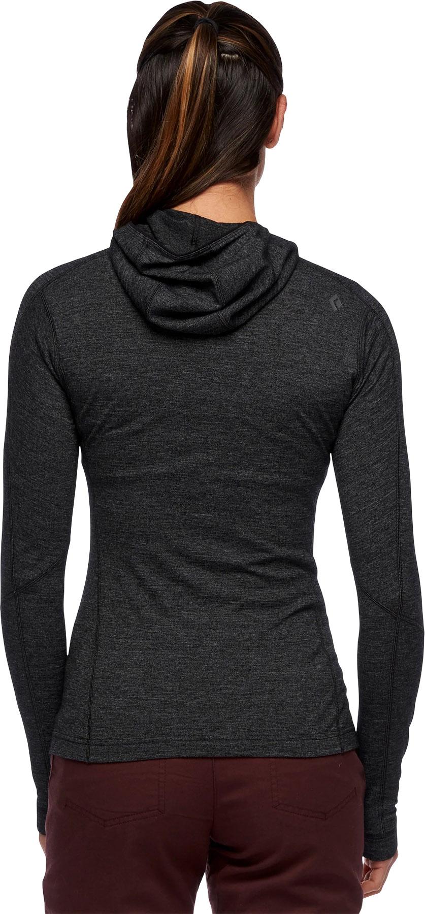 Product gallery image number 2 for product Solution 150 Merino Quarter Zip Hoody - Women's