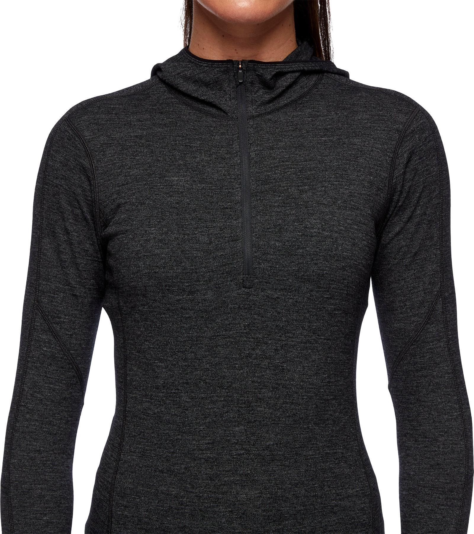 Product gallery image number 3 for product Solution 150 Merino Quarter Zip Hoody - Women's