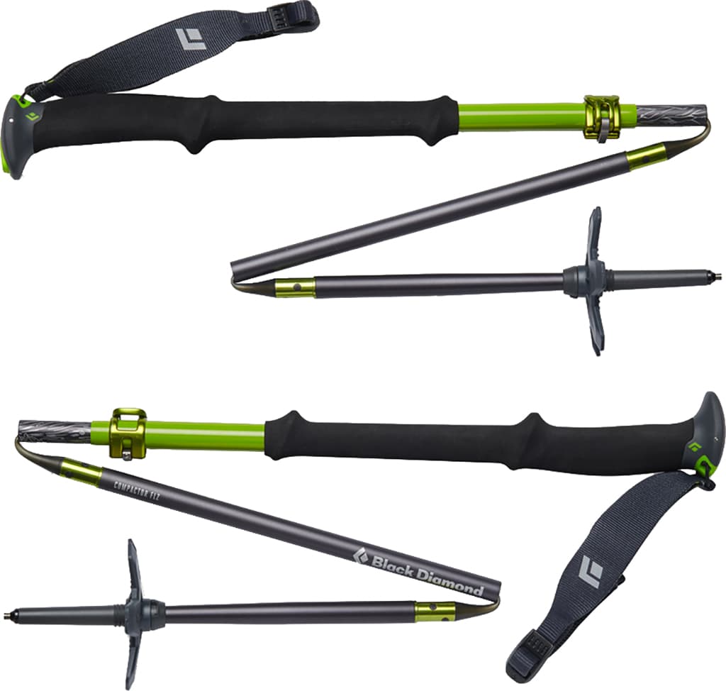 Product gallery image number 6 for product Compactor JJ Split Ski Pole - Unisex