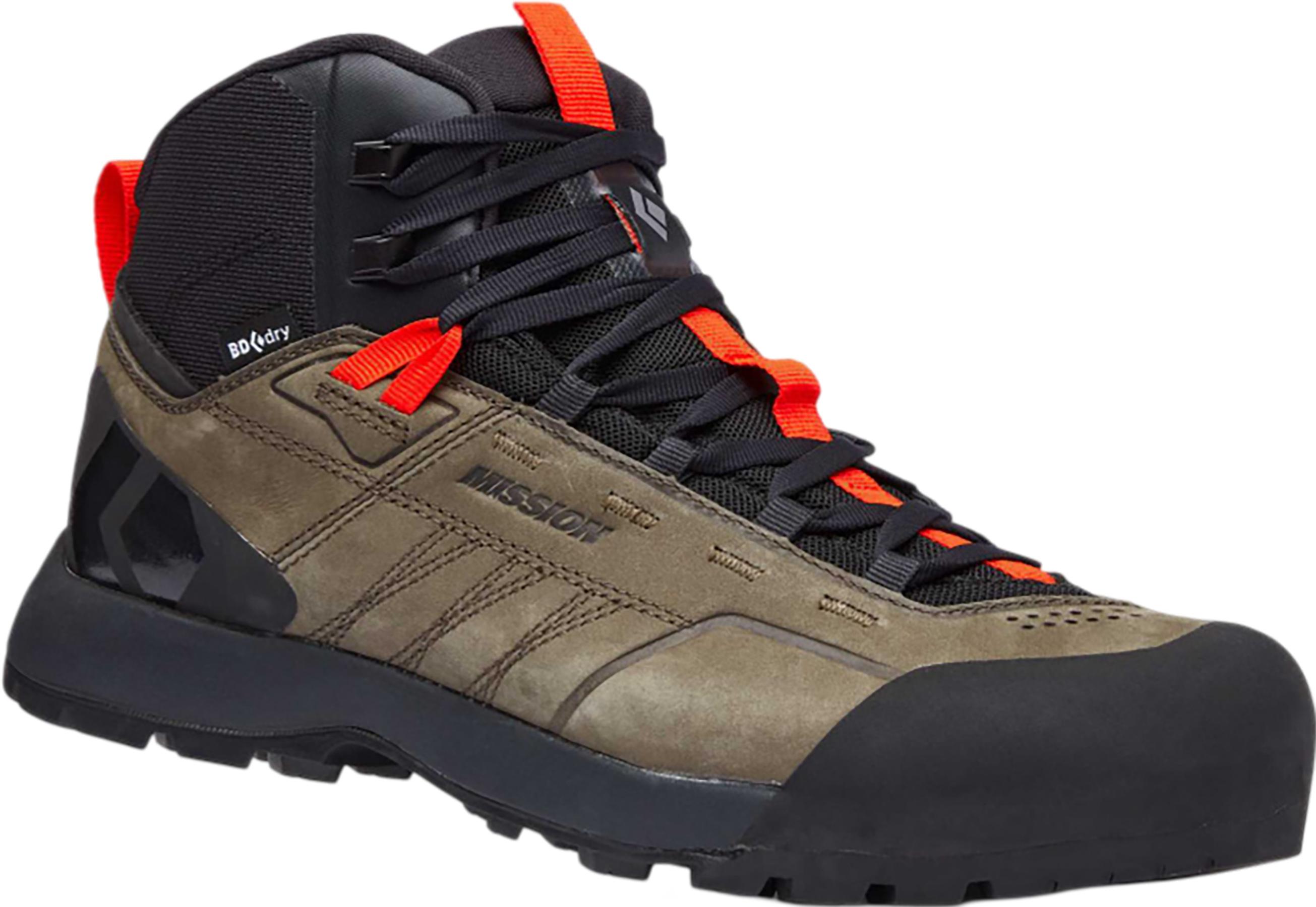 Product gallery image number 3 for product Mission Leather Mid Waterproof Approach Shoes - Men's