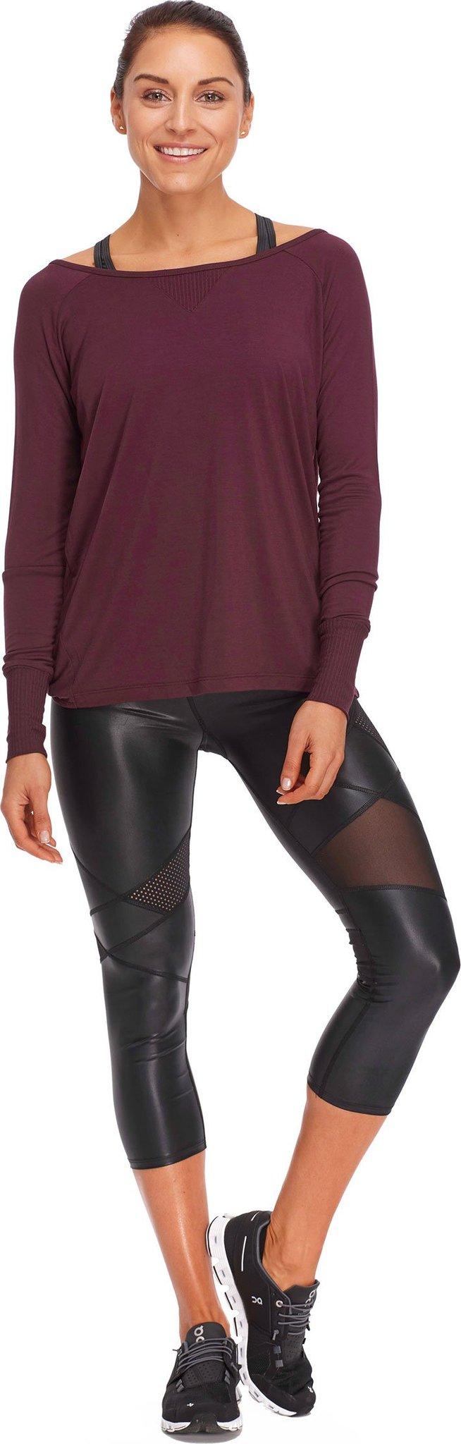 Numéro de l'image de la galerie de produits 3 pour le produit Legging capri NYX - effet lustré - Femme