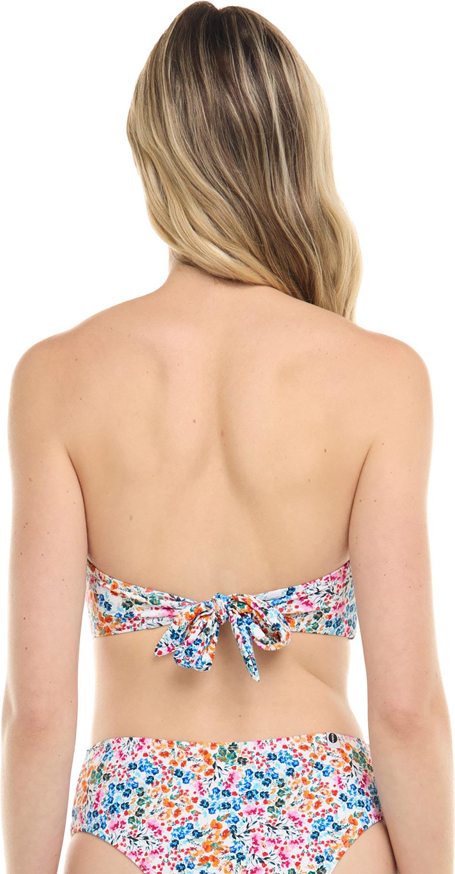 Product gallery image number 3 for product Aria Floralscape Bandeau Bikini Top - Women's