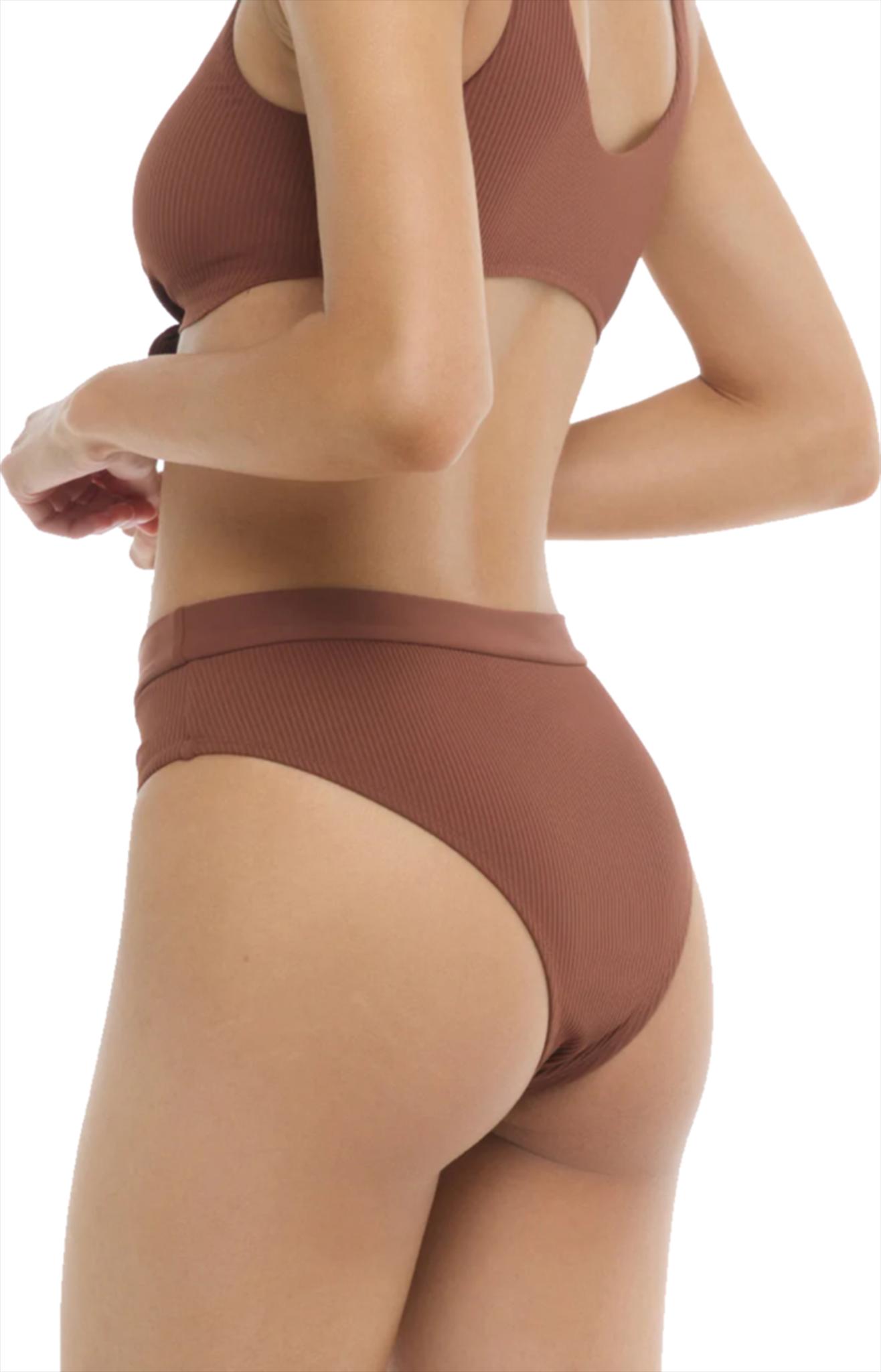 Numéro de l'image de la galerie de produits 4 pour le produit Bas de bikini à taille haute Ibiza Marlee - Femme