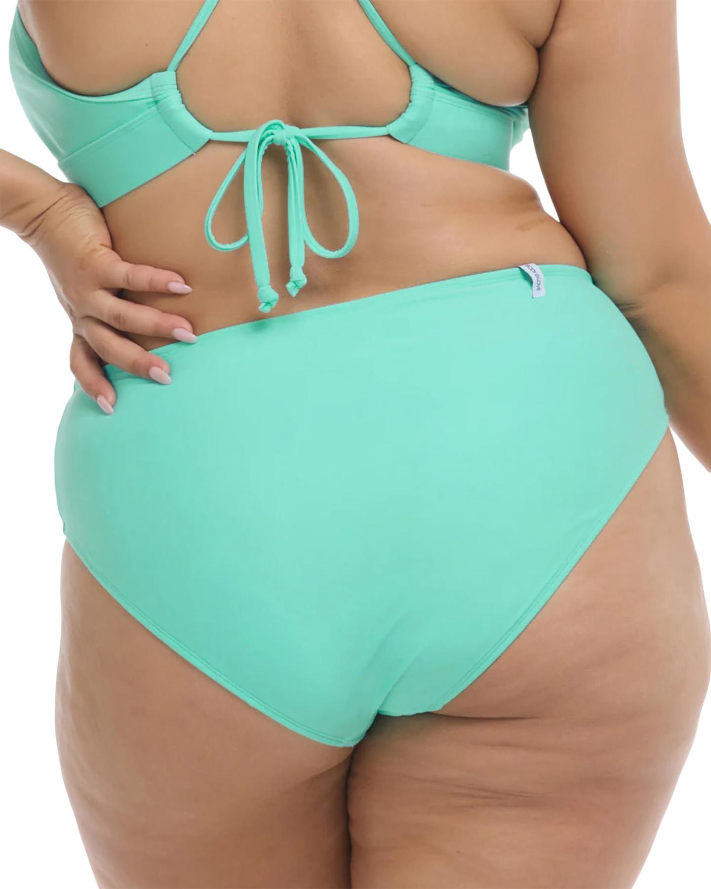 Numéro de l'image de la galerie de produits 2 pour le produit Culotte de bikini à taille haute Smoothies Retro - Femme