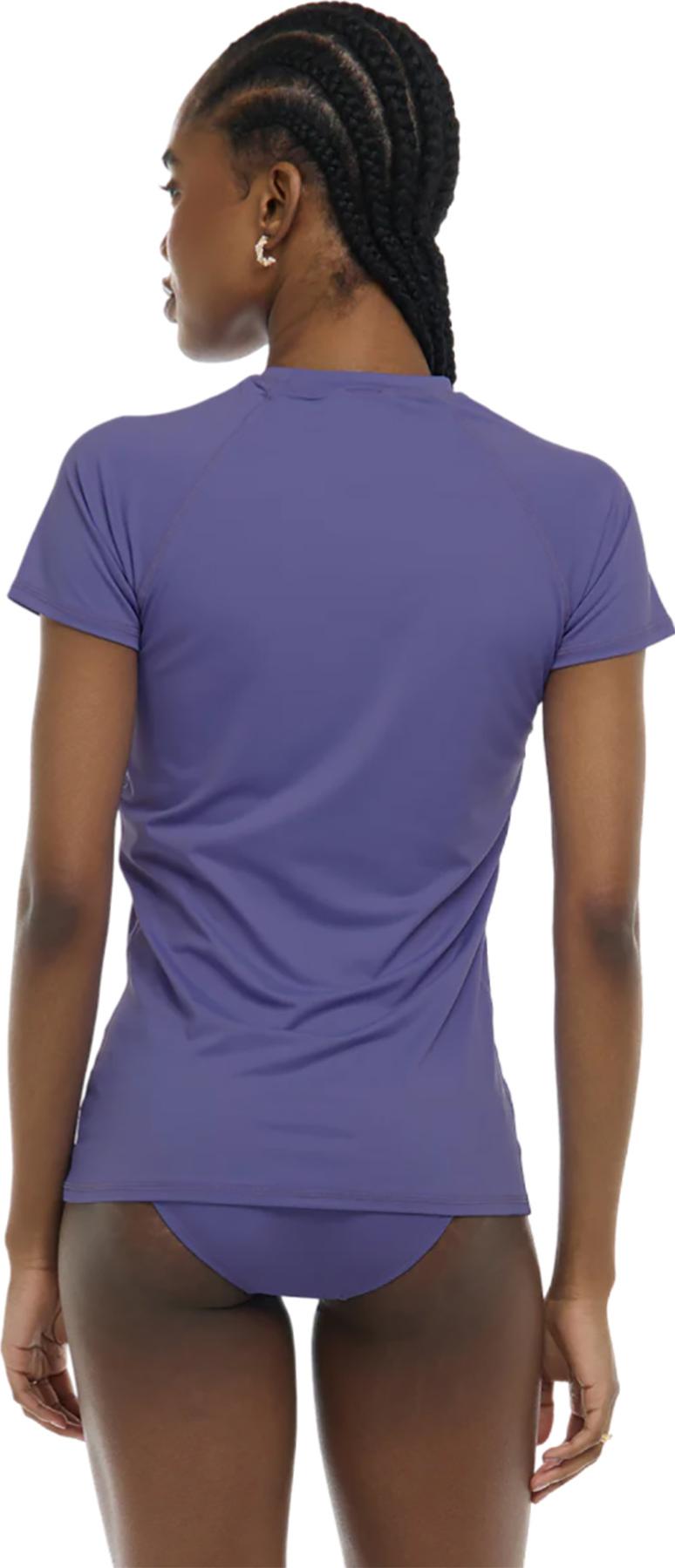 Product gallery image number 3 for product In Motion Short Sleeve Rashguard - Women's