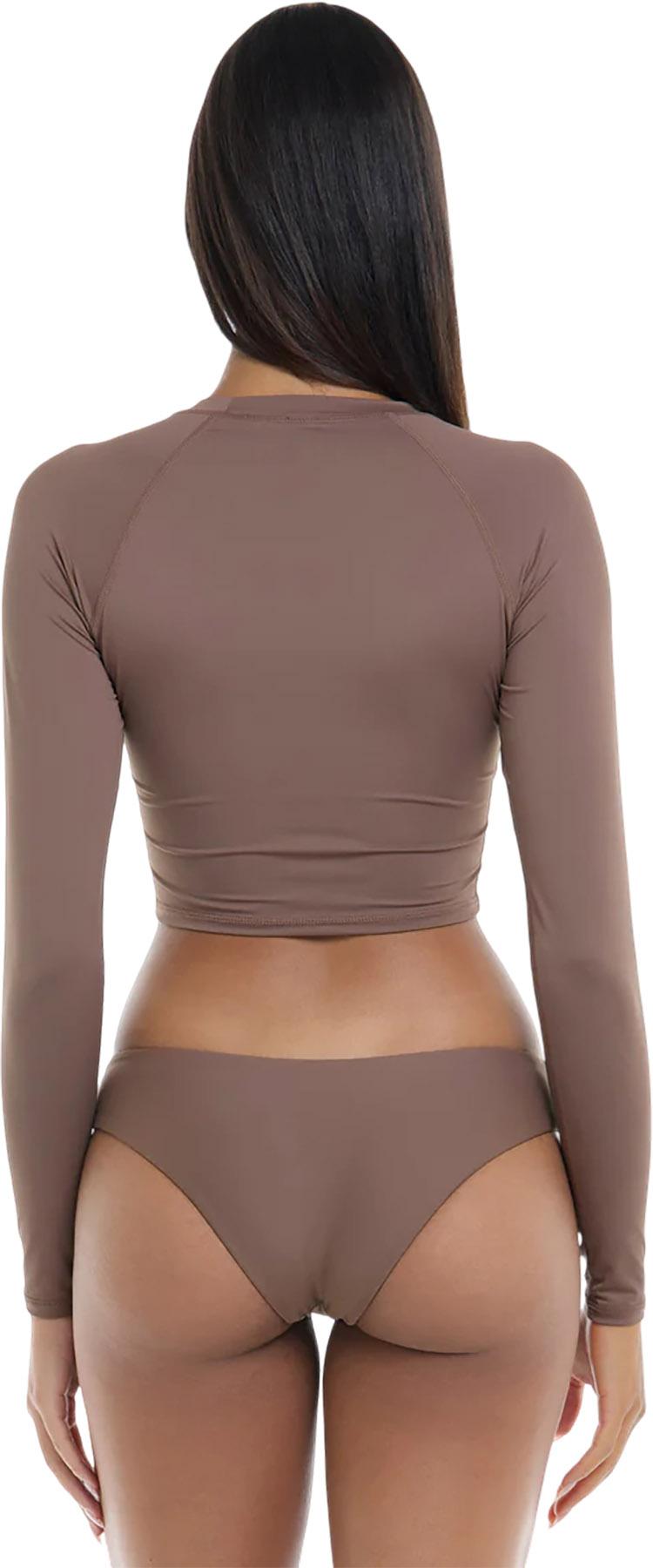Product gallery image number 2 for product Let It Be Rash Guard With UPF 50 - Women's