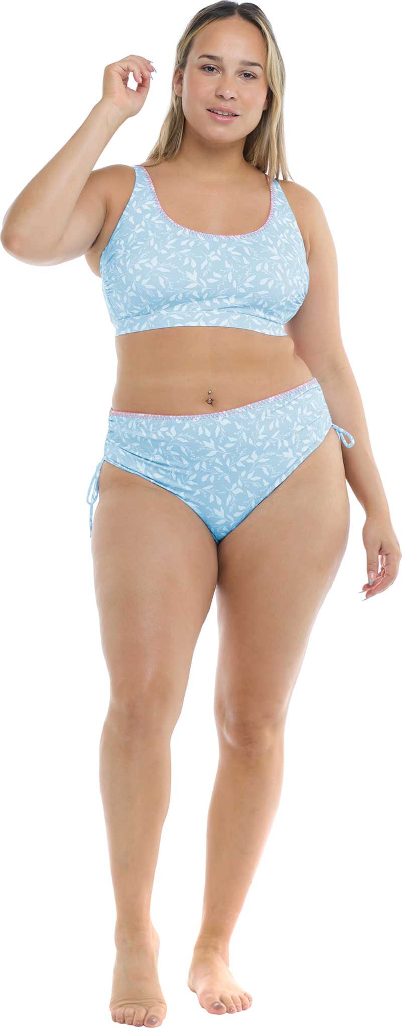 Image de produit pour Haut de bikini grande taille Flowery Skies Amore - Femme