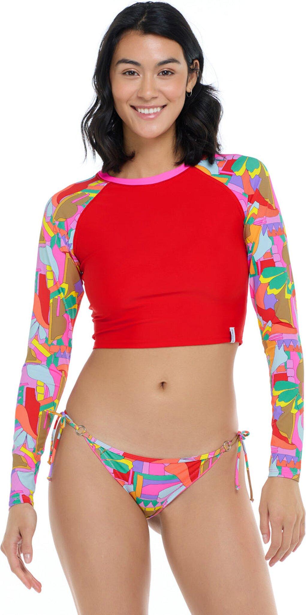Product image for Artistry Let It Be Crop Rashguard - Women's