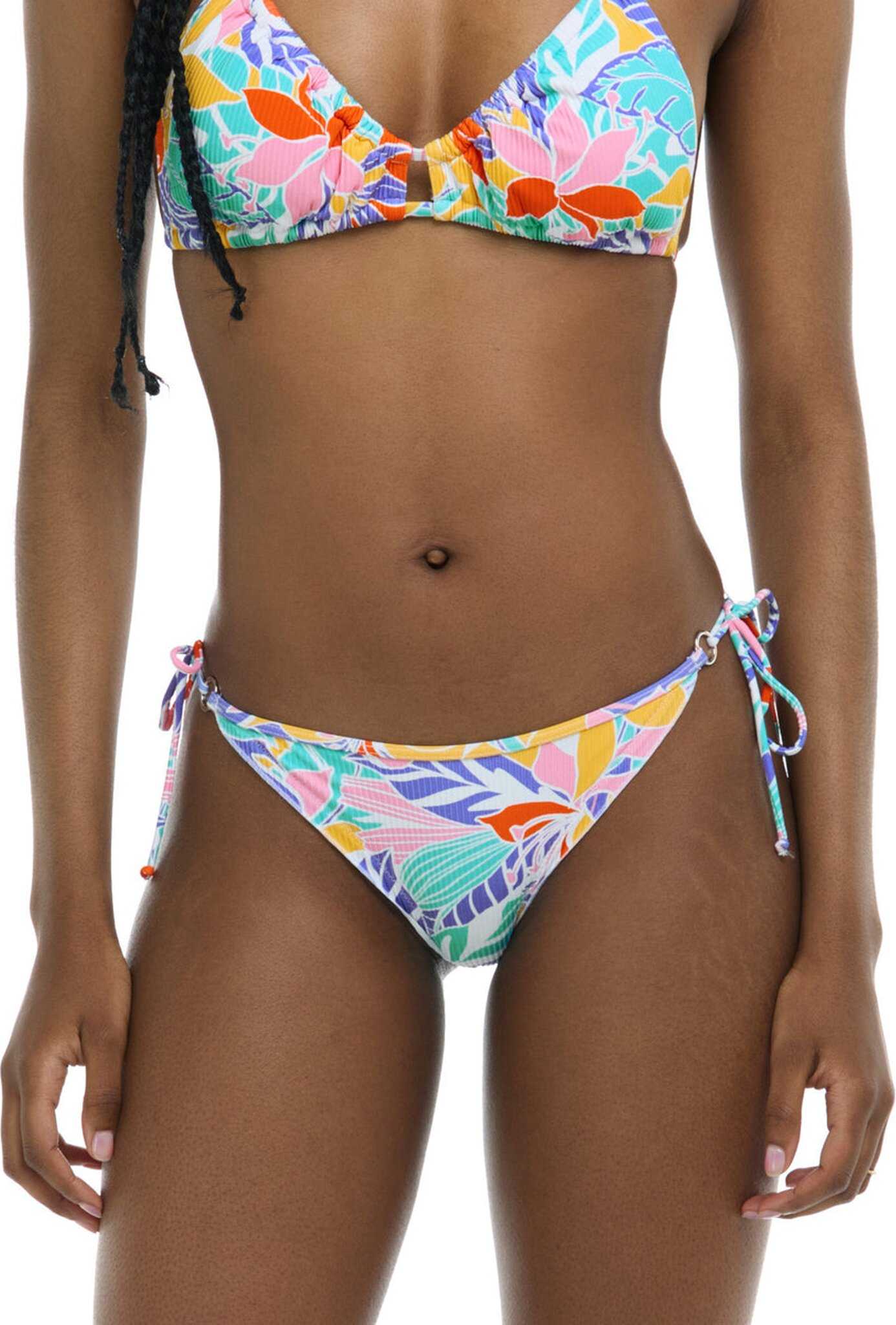 Image de produit pour Bas de bikini à nouer sur les côtés Floret Brasilia - Femme