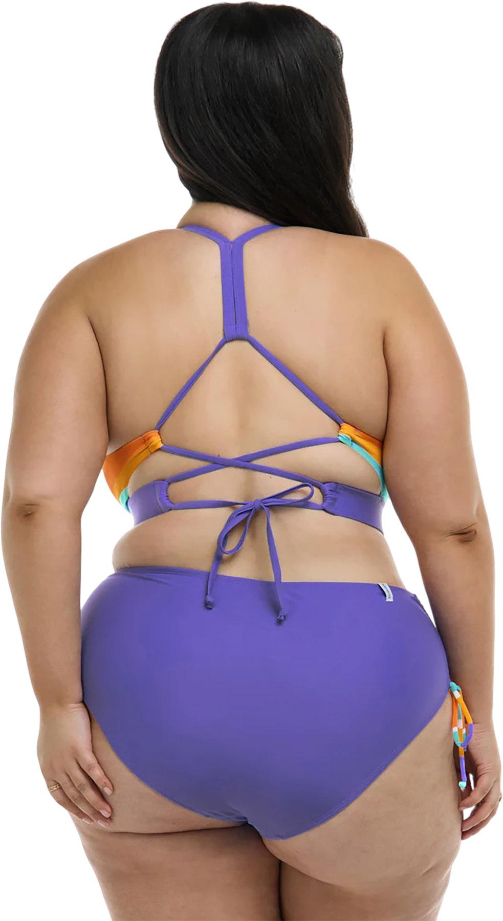 Product gallery image number 2 for product Harmony Ruth Plus Size Fixed Triangle Swim Top - Women's