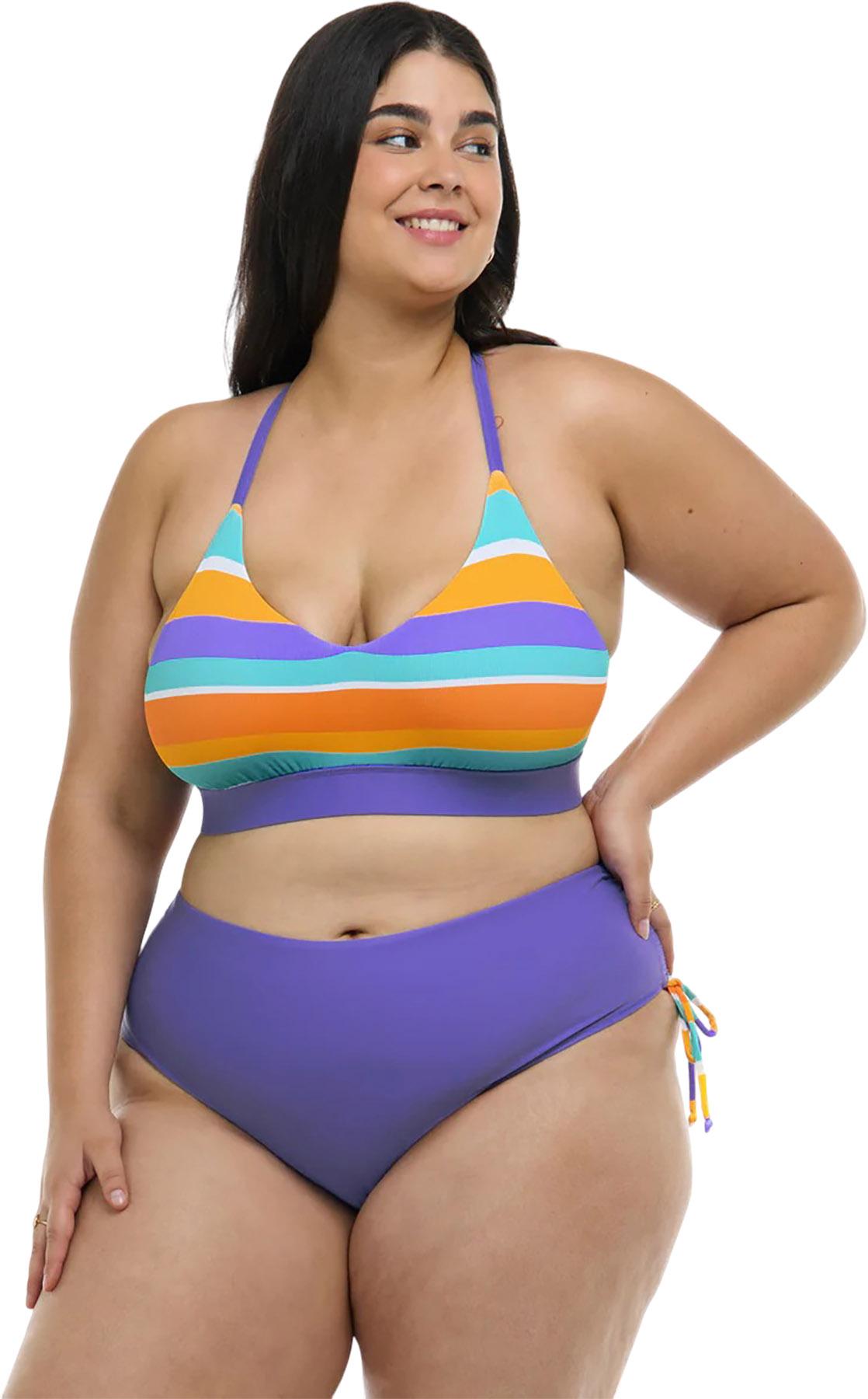 Product image for Harmony Ruth Plus Size Fixed Triangle Swim Top - Women's