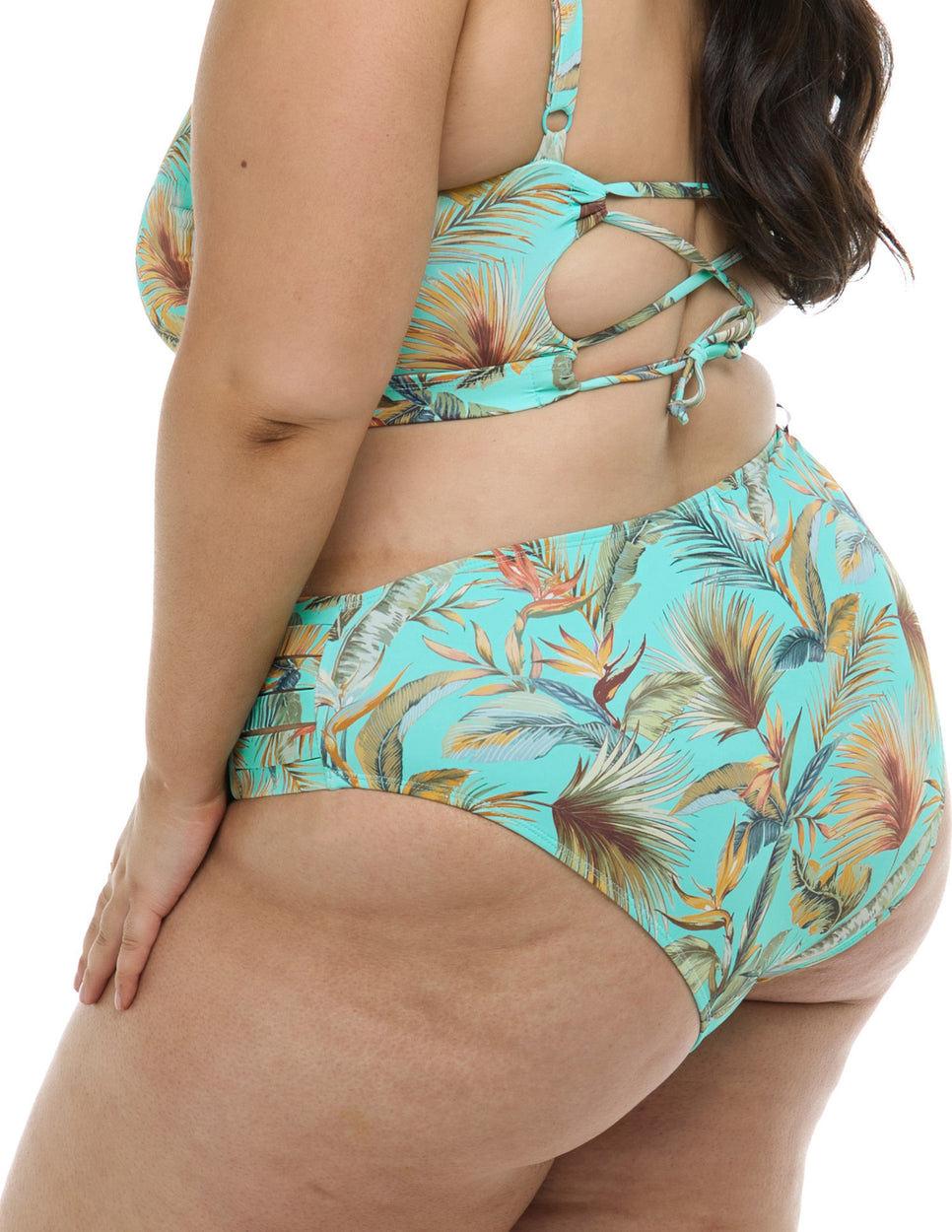 Product gallery image number 3 for product Molokini Retro Plus Size Bikini Bottom - Women's