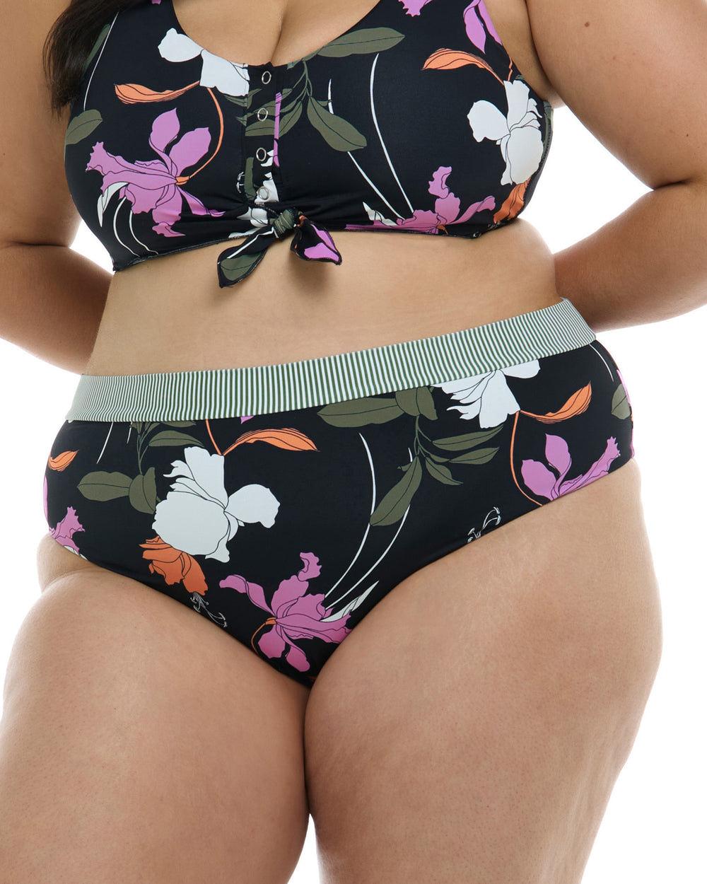 Image de produit pour Bas de bikini réversible grande taille Dreamy Marlee - Femme