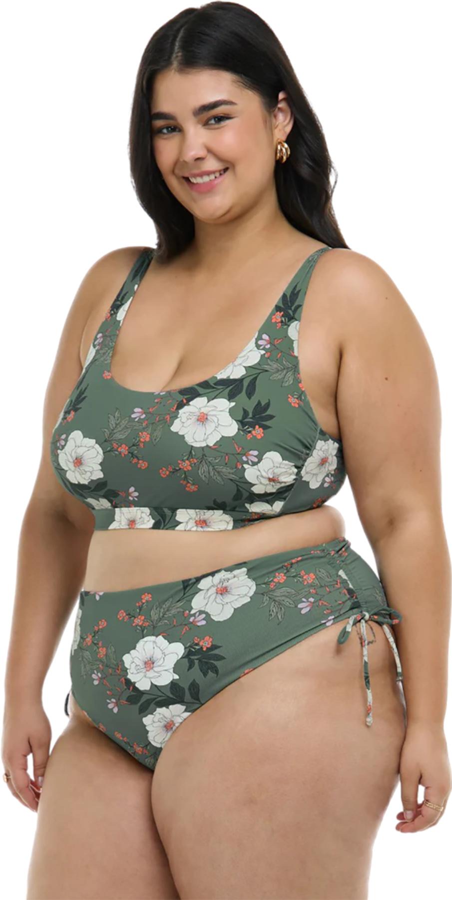 Numéro de l'image de la galerie de produits 2 pour le produit Haut de bikini à encolure dégagée grande taille Aurora Amore - Femme