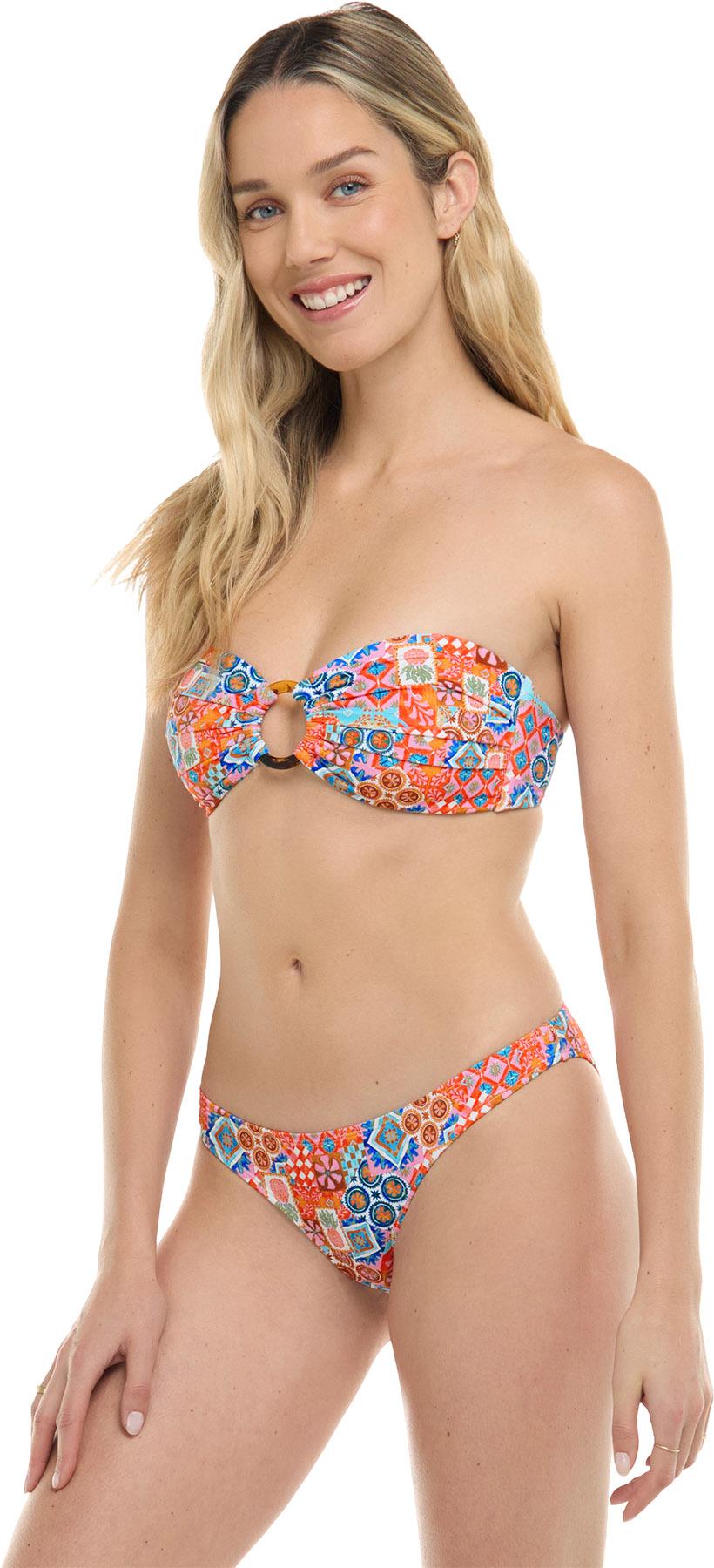 Product gallery image number 6 for product Haut de bikini bandeau Festive Irene - Femme