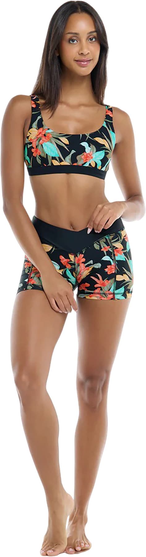 Product gallery image number 2 for product Star Hamoa Cross-Over Sports Bra - Women's