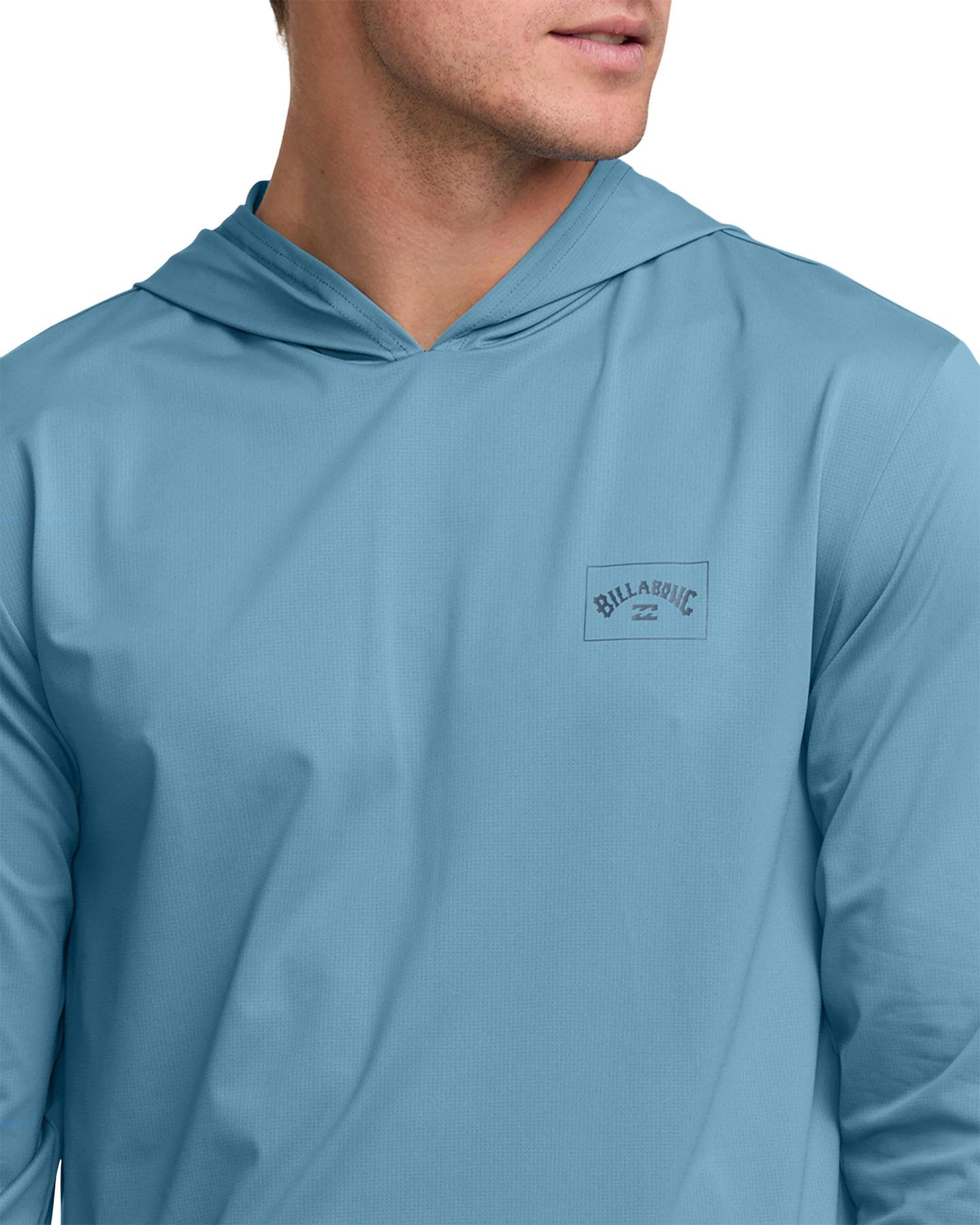 Product gallery image number 6 for product Arch Mesh Long Sleeve Hooded Surf T-Shirt - Men's