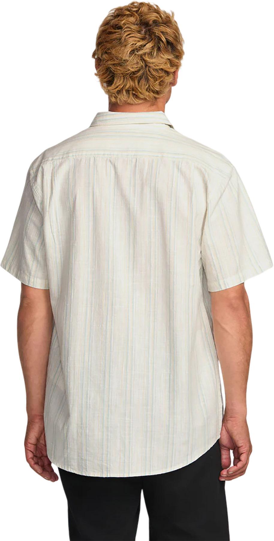 Product gallery image number 6 for product Chemise à manches courtes à rayures All Day - Homme